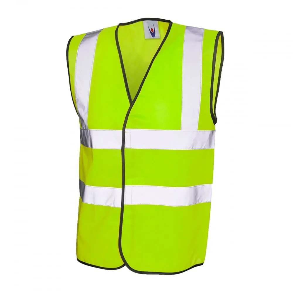 UC801 Sleeveless Hi-Vis Safety Vest