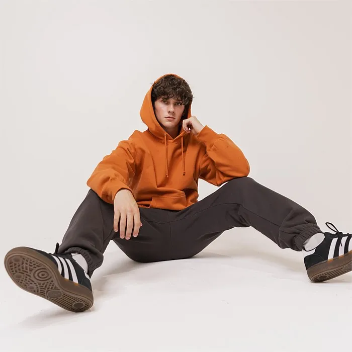 Unisex Classic Hoodies & Crews in Washed Clay - Stirling Sports