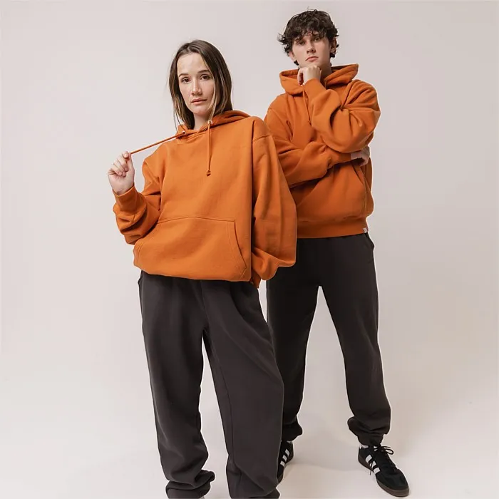 Unisex Classic Hoodies & Crews in Washed Clay - Stirling Sports