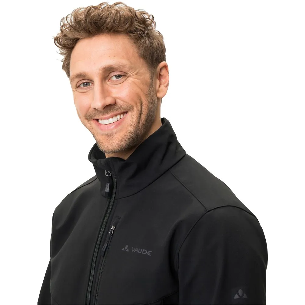 VAUDE Cyclone VI Softshell Jacket for Men in Black