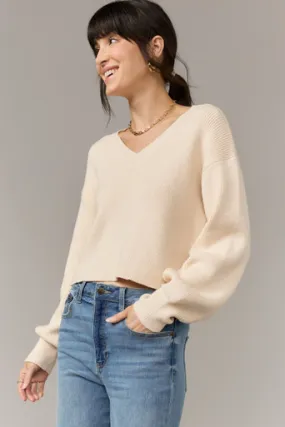 Vicky Balloon Sleeve Pullover Sweater