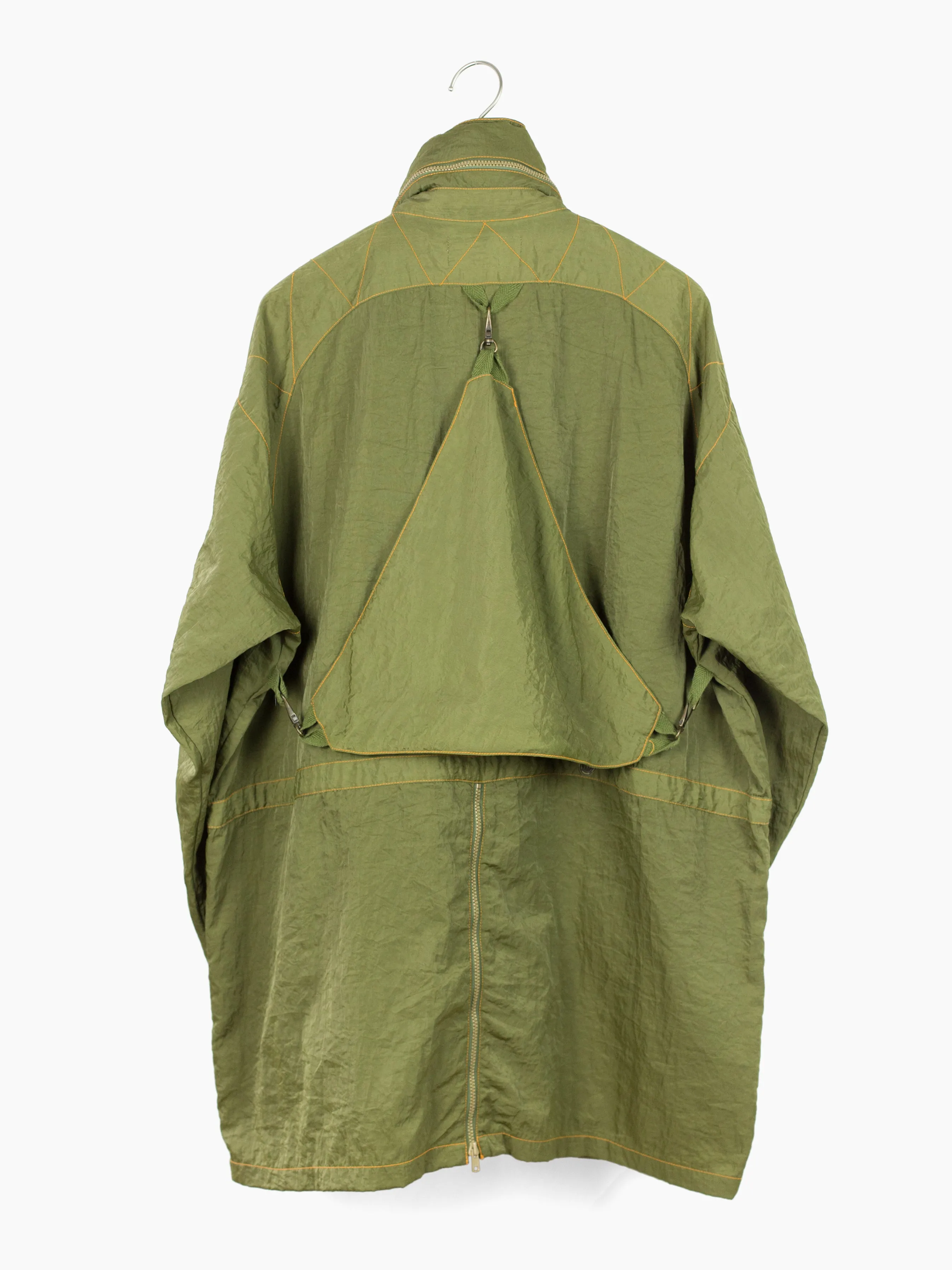 Vintage Michiko Koshino 90s Nylon Utility Coat