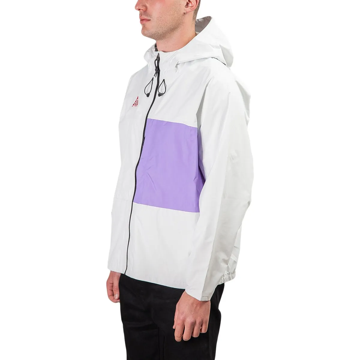 White and Purple Nike ACG 2.5L Packable Jacket