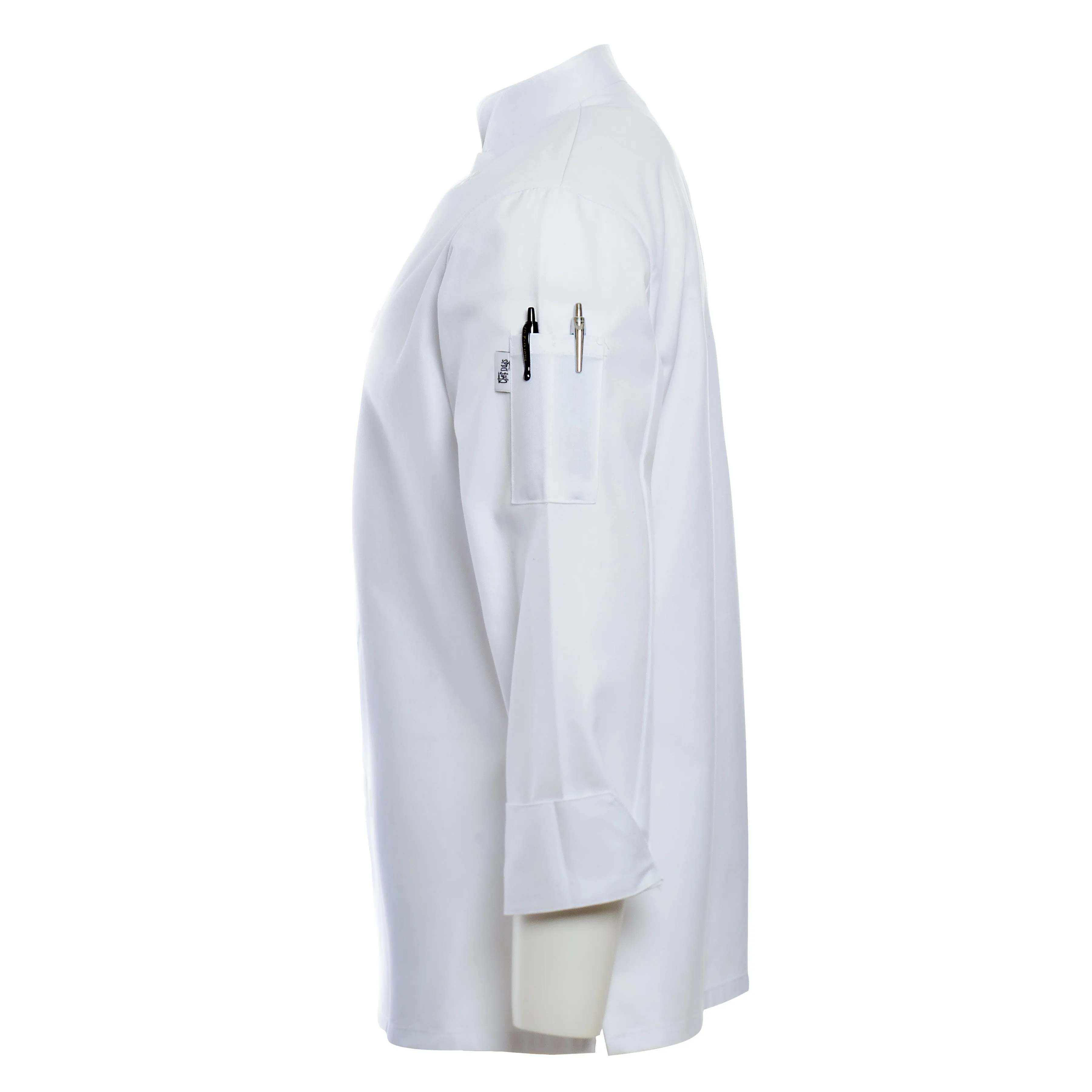 White Chef Coat for Women - Style 7000W.