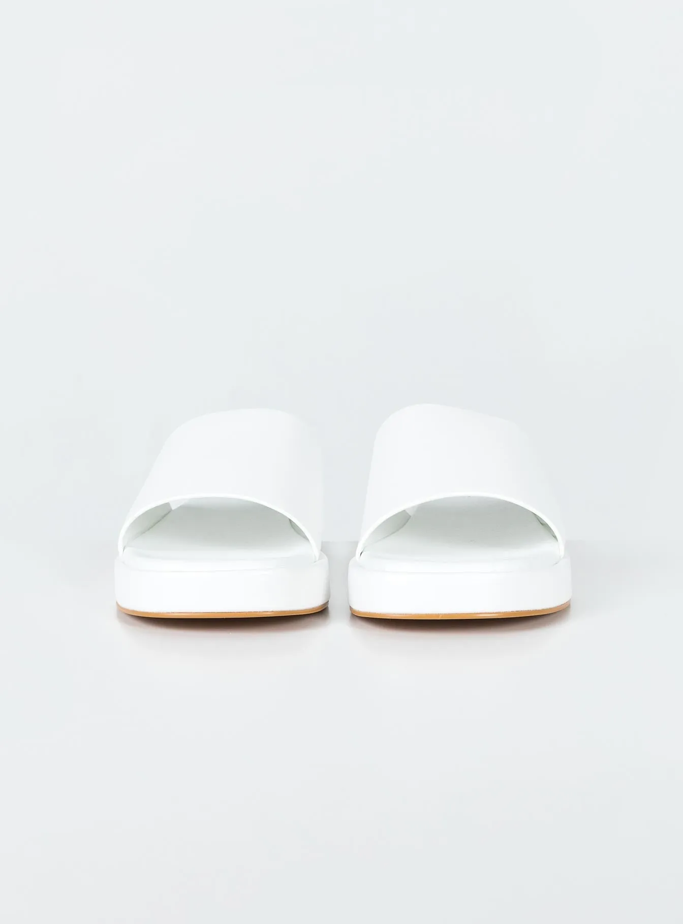 White Delia Sandals