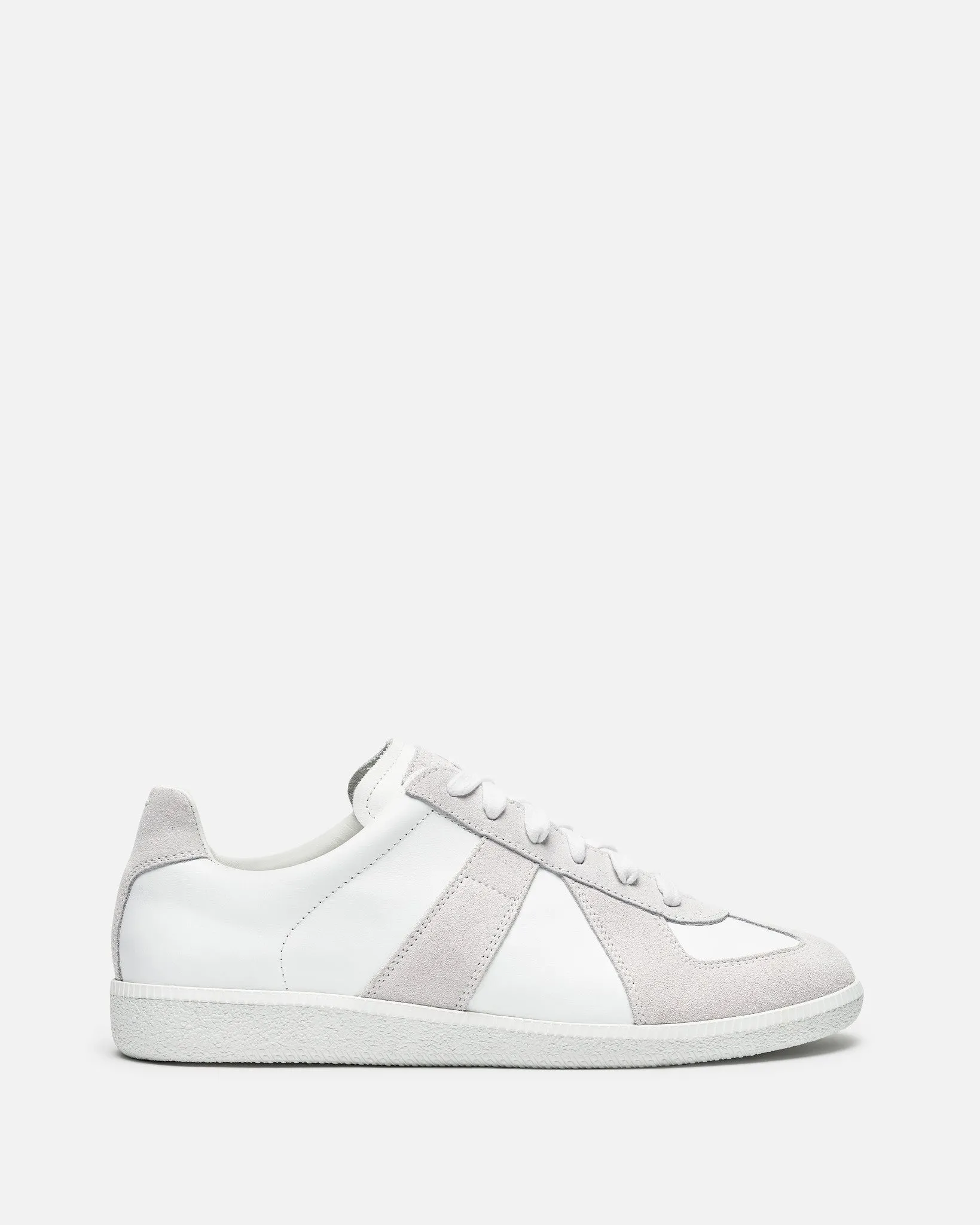 White Tonal Replica Sneaker by Maison Margiela