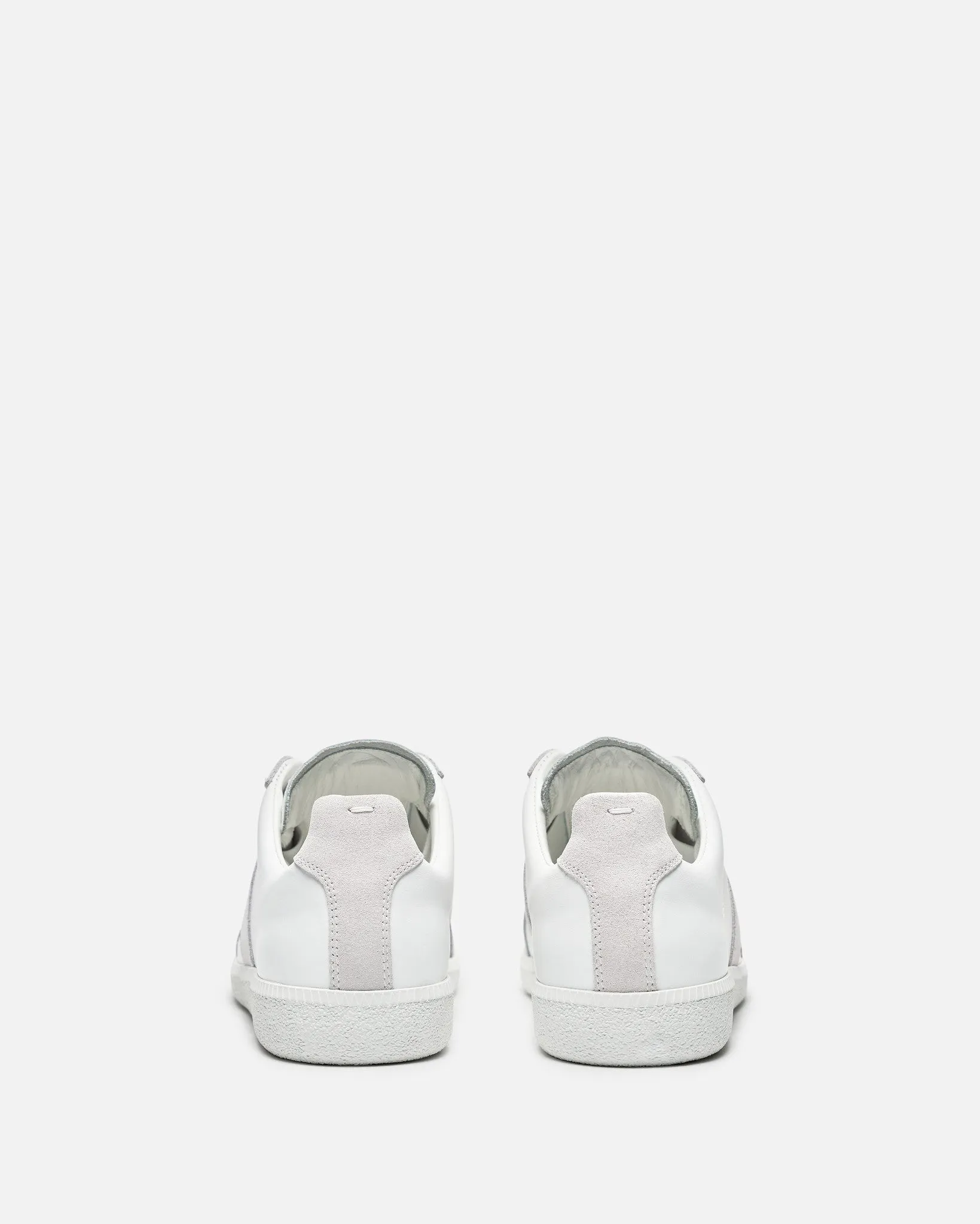 White Tonal Replica Sneaker by Maison Margiela