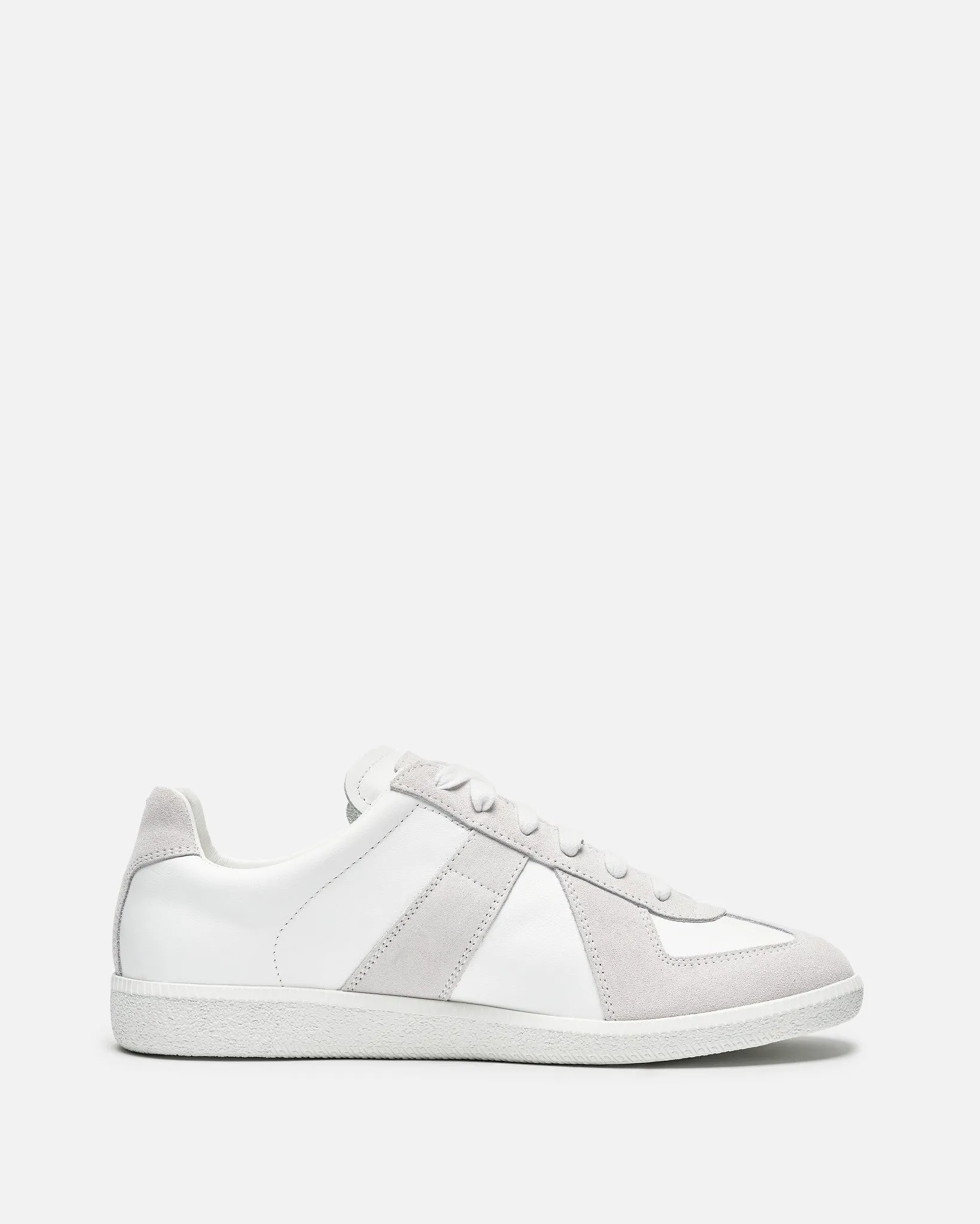 White Tonal Replica Sneaker by Maison Margiela