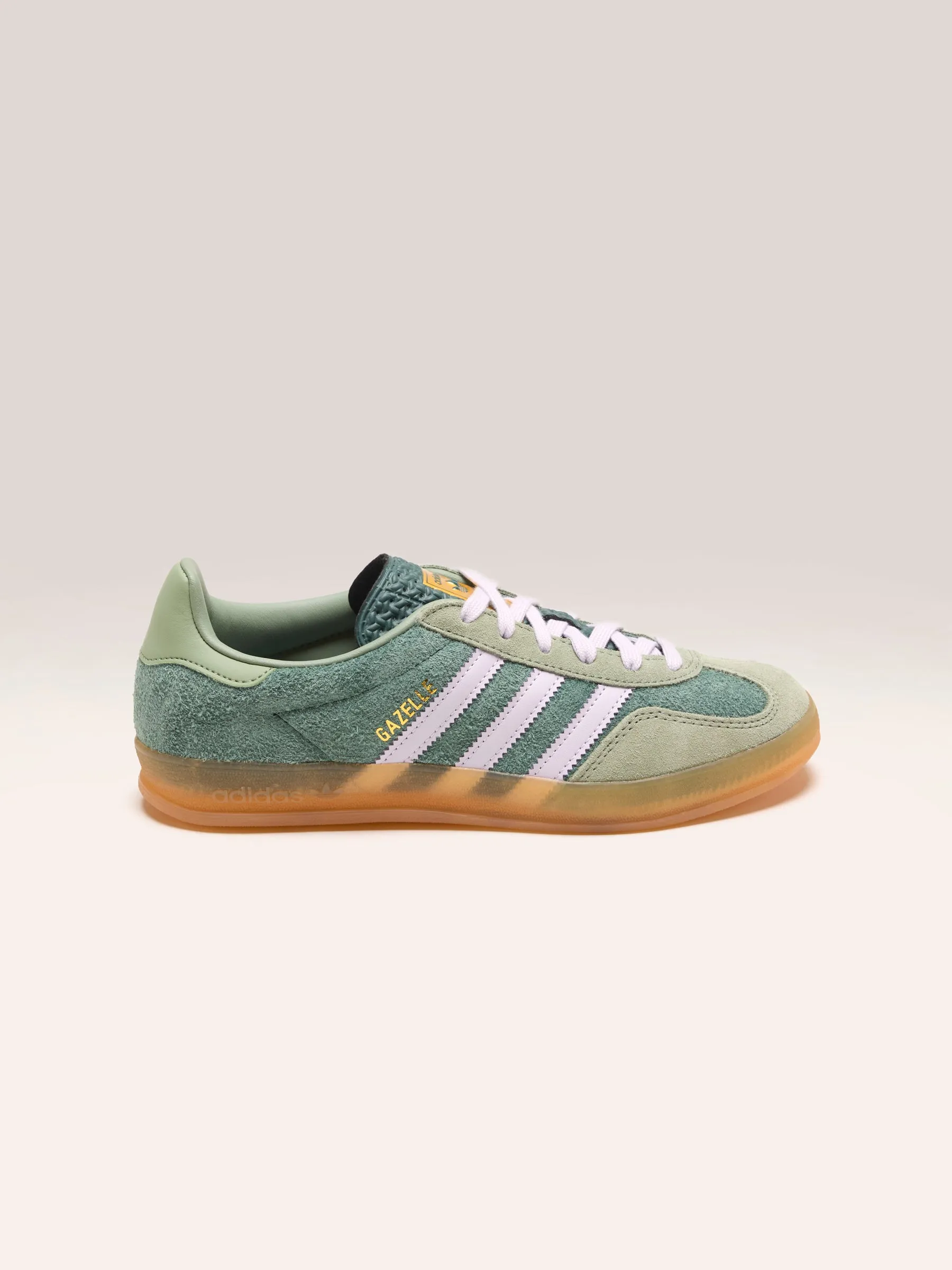 Women's Green Gazelle Indoor Shoes - Size 242