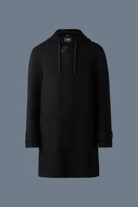 Wool Long Coat for Men by JOSHUA