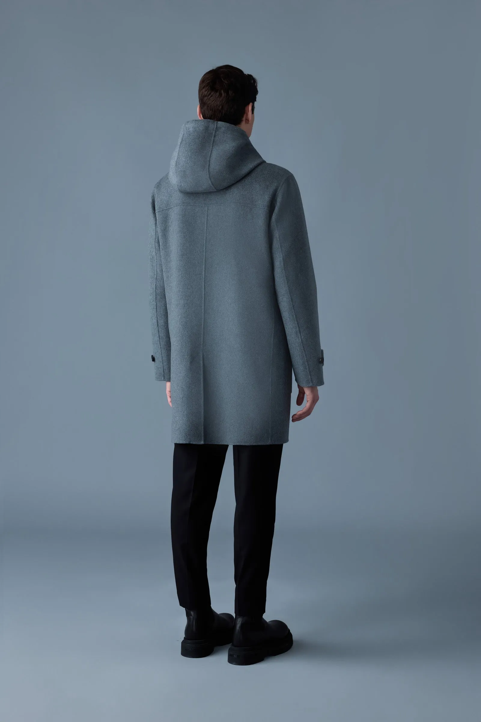 Wool Long Coat for Men by JOSHUA