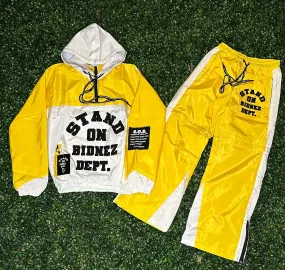 Yellow Windbreaker Set