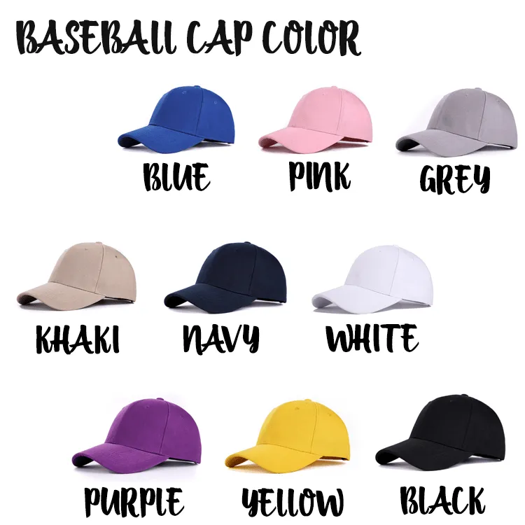 Name Embroidery Baseball Cap Zap