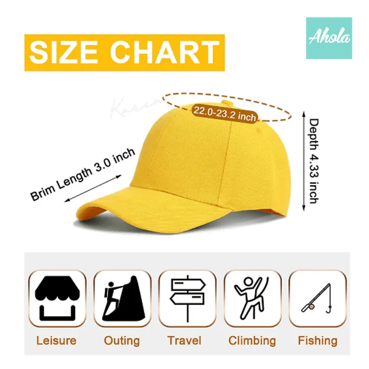 Name Embroidery Baseball Cap Zap