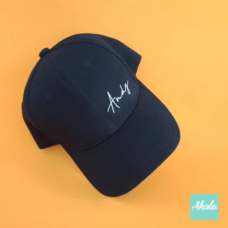 Name Embroidery Baseball Cap Zap