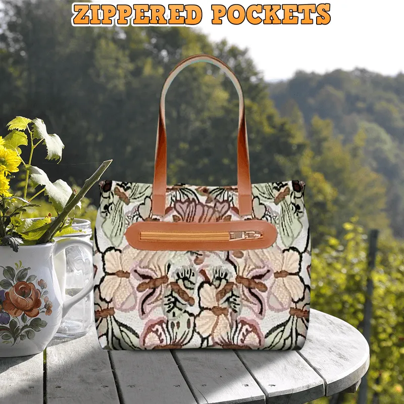 Zipper Divided Tote Bag Pattern with PDF Download (Includes 3 Sizes)